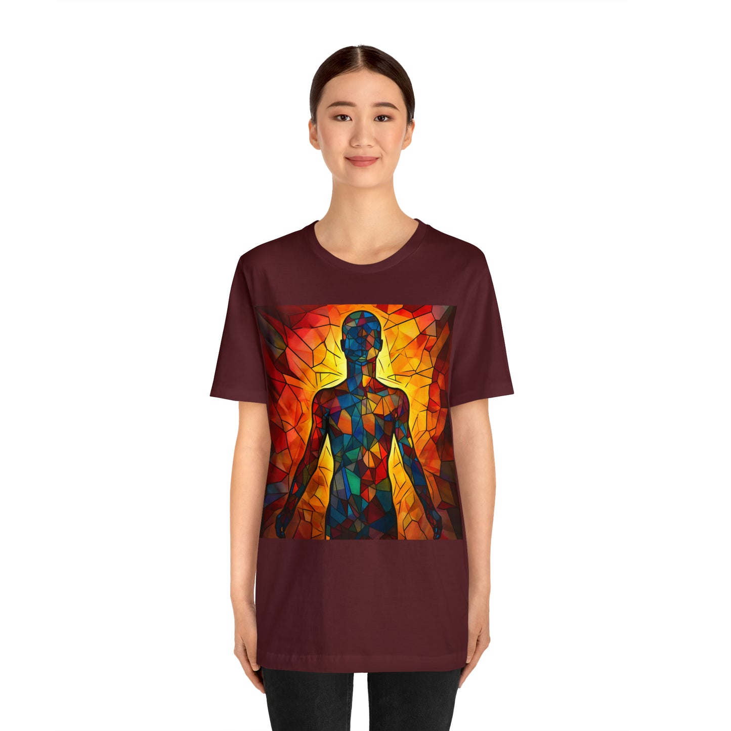Stained Glass Person Tee
