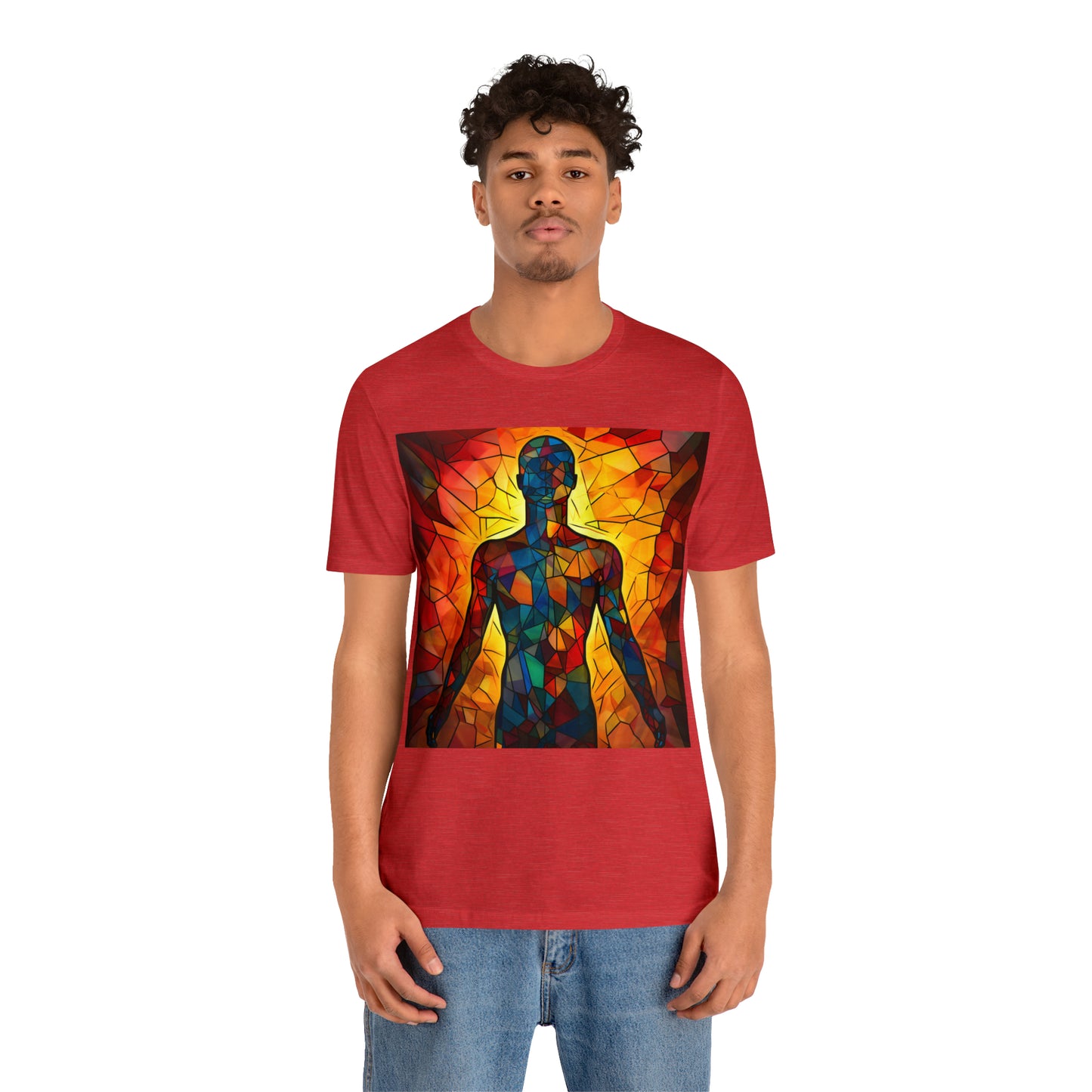 Stained Glass Person Tee